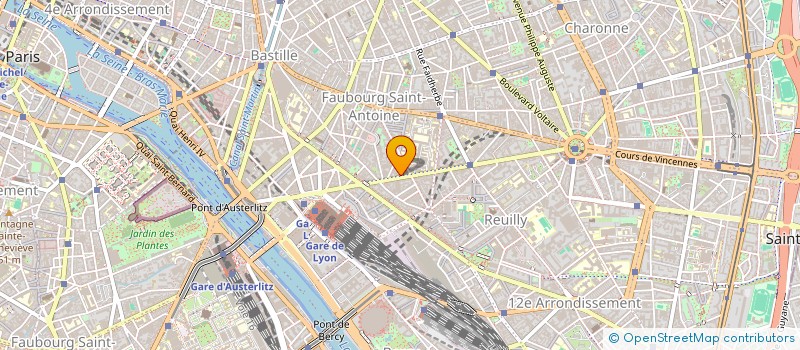 localisation de l'entreprise SCCV WOODIFLOR à PARIS