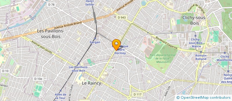 localisation de l'entreprise SCCV X2 CONSTRUCTION  LIVRY-GARGAN