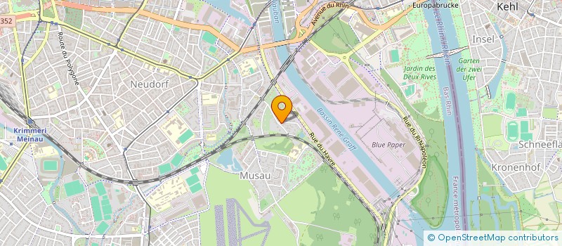 localisation de l'entreprise SCCV YAKO à STRASBOURG