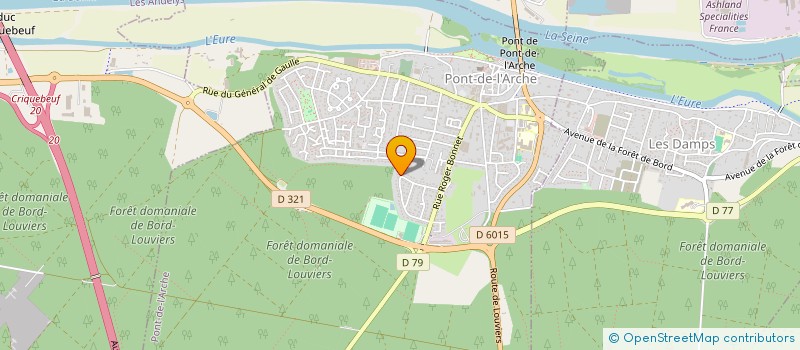 localisation de l'entreprise SCCV YMARE  PONT-DE-L'ARCHE