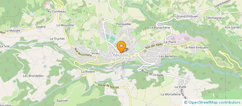localisation de l'entreprise SCCV YVES FARGES à ROUSSILLON