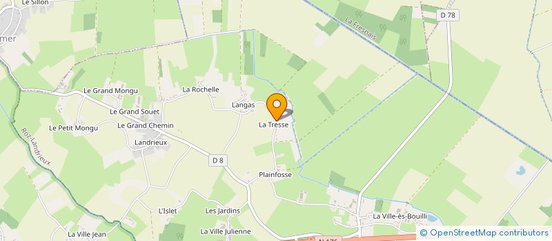 localisation de l'entreprise SCD BRETAGNE  ROZ-LANDRIEUX