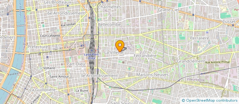 localisation de l'entreprise SCD EXPRESS  LYON