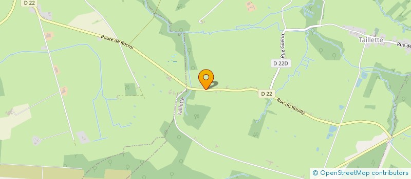 localisation de l'entreprise SCDB  TAILLETTE