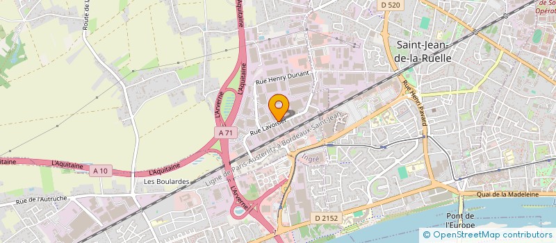 localisation de l'entreprise SCDD A  INGRE