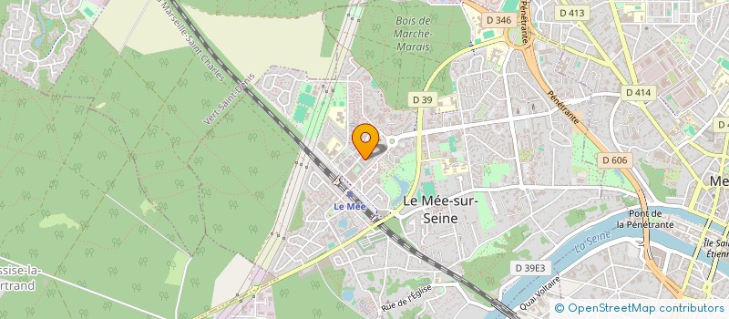localisation de l'entreprise SCDELG à LE MEE-SUR-SEINE