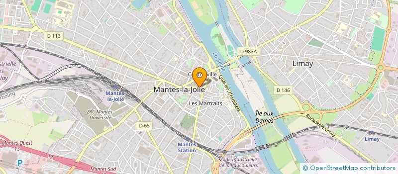 localisation de l'entreprise SCDF ABBES YAZID ET QUIMBEL PHILIPPE à MANTES-LA-JOLIE