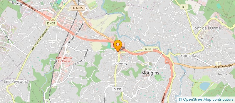 localisation de l'entreprise SCDF ABENSUR-SIBOUN à MOUGINS