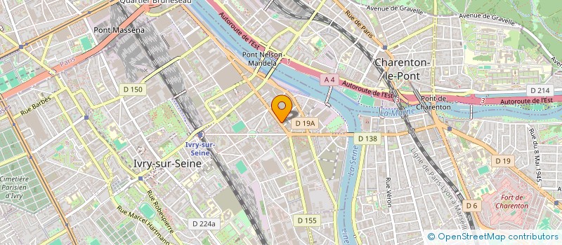 localisation de l'entreprise SCDF ACHILI AHMED ET DEHNI ACHOUR  IVRY-SUR-SEINE