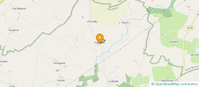 localisation de l'entreprise SCDF ADAM RENE ET MARIE-THERESE  FLAVIGNAC