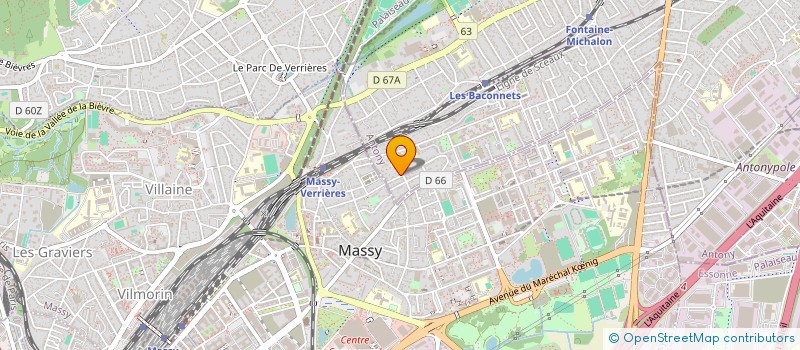 localisation de l'entreprise SCDF AGRAPHE à ANTONY