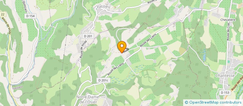 localisation de l'entreprise SCDF AIELLO JEAN LOUIS & PAUL  NOTRE-DAME-DE-L'OSIER