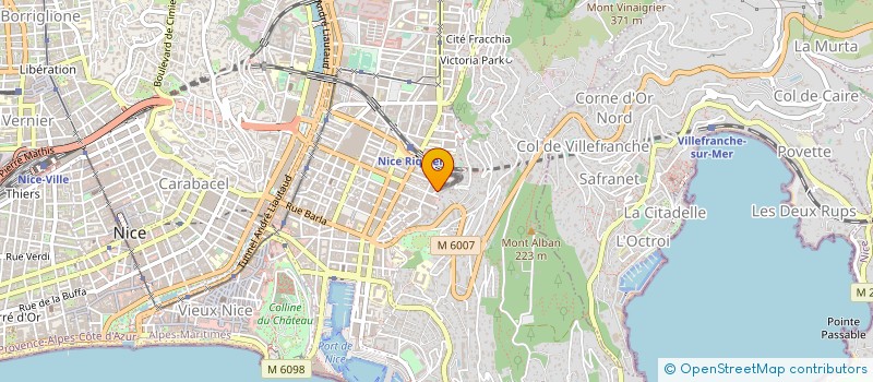 localisation de l'entreprise SCDF AJC JERUSALMI ET CAVIGIOLO à NICE
