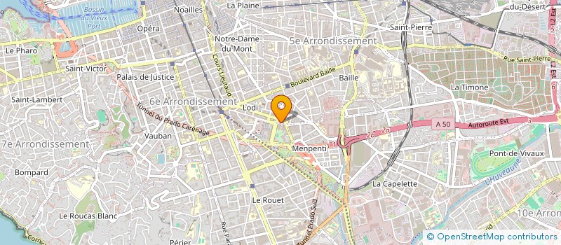localisation de l'entreprise SCDF ALAIMIA FADILA ET DAHO ABDELKADER à MARSEILLE