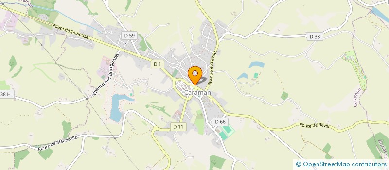 localisation de l'entreprise SCDF ALBIGOT NOE ET MURAT PAUL à CARAMAN