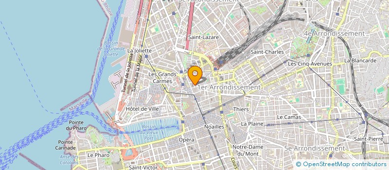 localisation de l'entreprise SCDF ALLAL HAMMOUDA à MARSEILLE