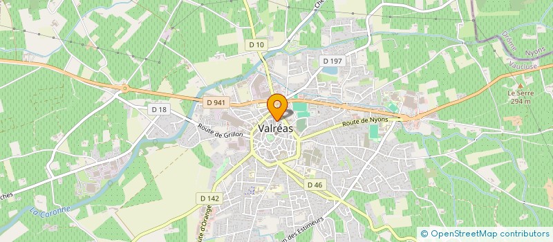 localisation de l'entreprise SCDF ALONZO ET DJENADI à VALREAS