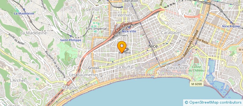 localisation de l'entreprise SCDF ALOTTI ET MAURIN à NICE