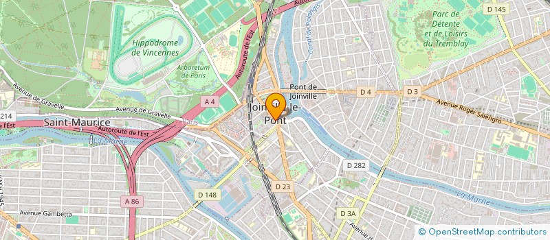 localisation de l'entreprise SCDF AMALOUA ET GRI  JOINVILLE-LE-PONT
