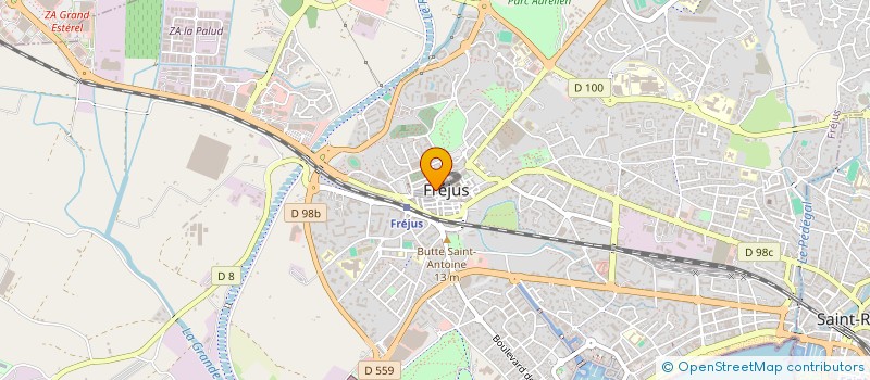 localisation de l'entreprise SCDF ANDRE ET HEMMO à FREJUS