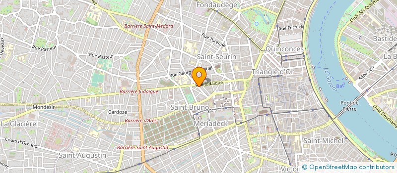 localisation de l'entreprise SCDF ANDRON ET RAMOS DA SILVA à BORDEAUX