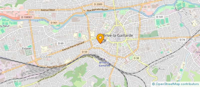 localisation de l'entreprise SCDF AUX TONTONS FLINGUEURS à BRIVE-LA-GAILLARDE