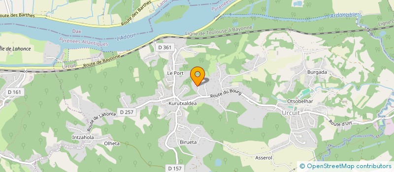 localisation de l'entreprise SCDF B.M ISOLATION à MOUGUERRE