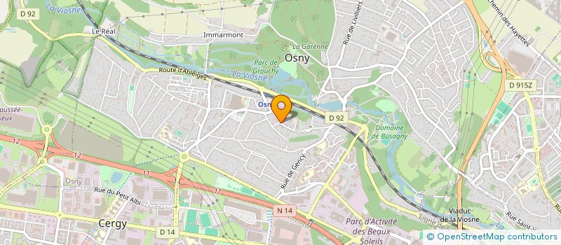 localisation de l'entreprise SCDF BADADA RANDAM ET NAIT BOUSOUS à OSNY