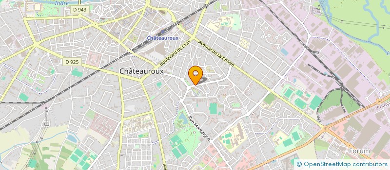 localisation de l'entreprise SCDF BARONE ET IMARA à CHATEAUROUX