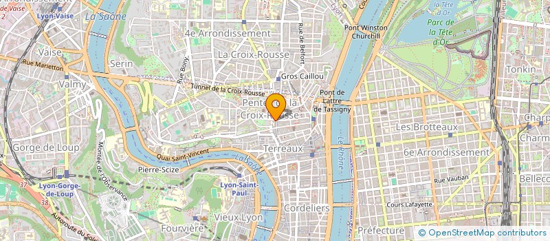 localisation de l'entreprise SCDF BARRAT JEANNE ET MOIGNARD MARLENE à LYON