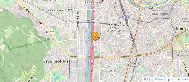 localisation de l'entreprise SCDF BEAUNE PIERRE ET SAULNIER MIREILLE à GRENOBLE