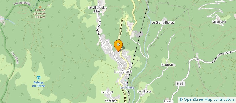 localisation de l'entreprise SCDF BEGUIN JM ET GRAHAM PATRICK à LES ALLUES