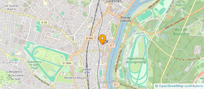 localisation de l'entreprise SCDF BELKACEM ET DJEHBARI à SURESNES