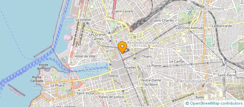 localisation de l'entreprise SCDF BENCHEHIDA HABIB ABDELKADER AISSA à MARSEILLE
