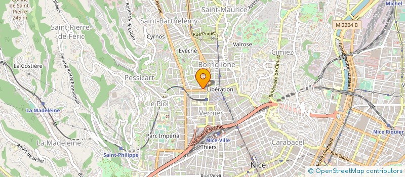 localisation de l'entreprise SCDF BENLOLO ET DEMICHELIS à NICE