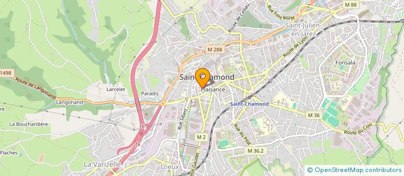 localisation de l'entreprise SCDF BENYAHIA ET BOURAHLIA à SAINT-CHAMOND