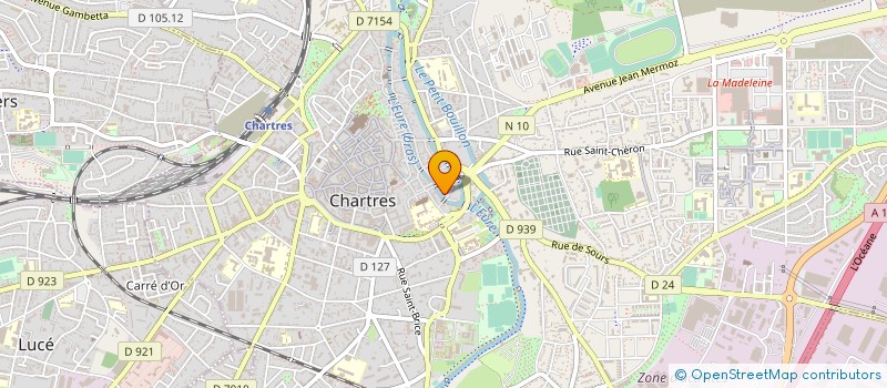 localisation de l'entreprise SCDF BERMOND PORCHON à CHARTRES