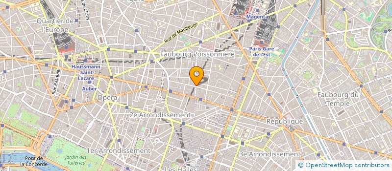 localisation de l'entreprise SCDF BERNEUIL LOUVET  PARIS