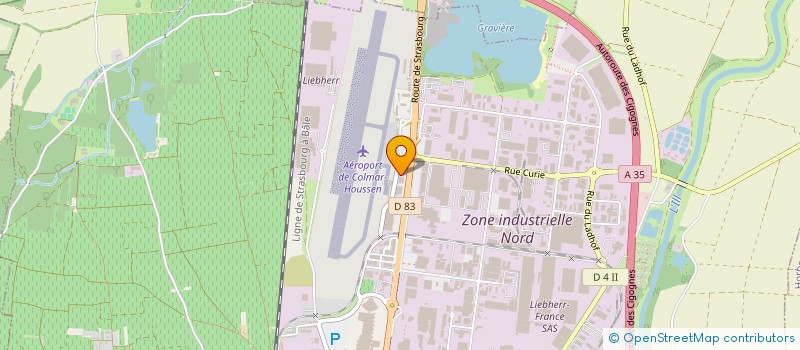 localisation de l'entreprise SCDF BETTER BOHRER VALLEE NOBLE  COLMAR