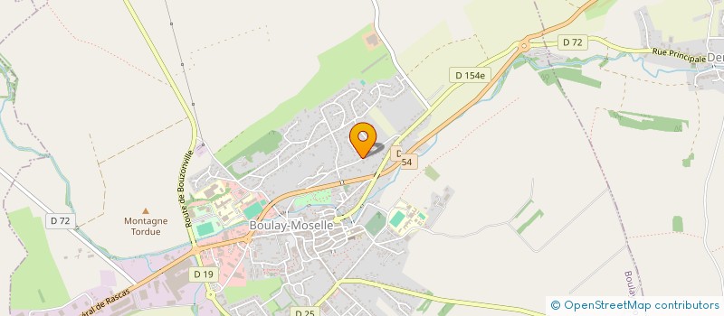 localisation de l'entreprise SCDF BEYRLE GADE TRESSE à BOULAY-MOSELLE