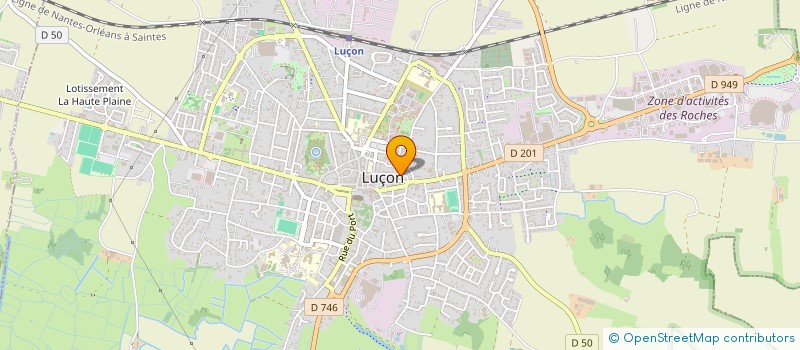 localisation de l'entreprise SCDF BIGEARD à LUCON