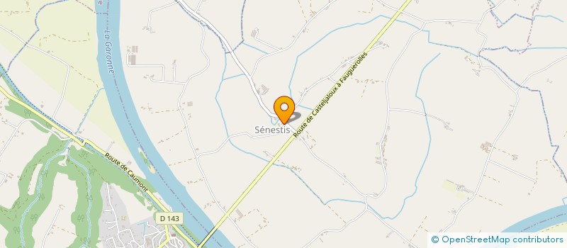 localisation de l'entreprise SCDF BIREPINTE FRERES  CAUMONT-SUR-GARONNE