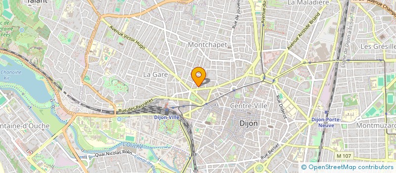localisation de l'entreprise SCDF BIZEAU ET CHAVANCE à DIJON