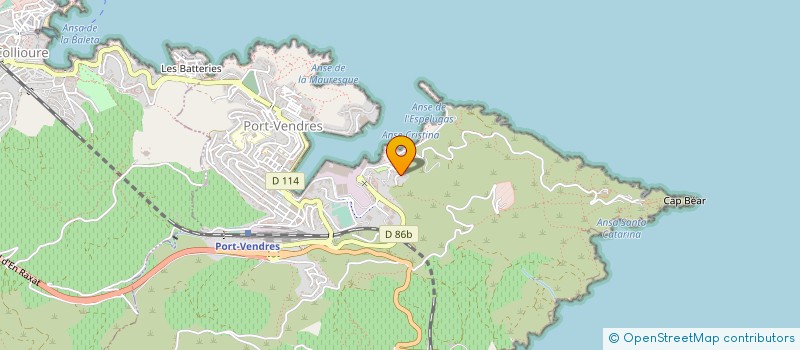 localisation de l'entreprise SCDF BLANCHIN PUJOL à PORT-VENDRES