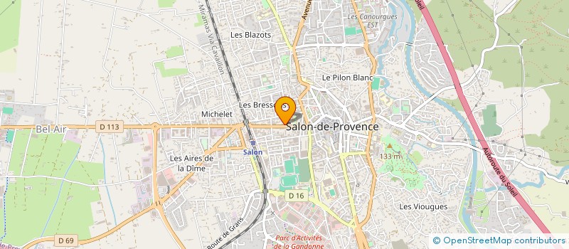 localisation de l'entreprise SCDF BLISSON GEORGES & GUERRY JULIEN à SALON-DE-PROVENCE
