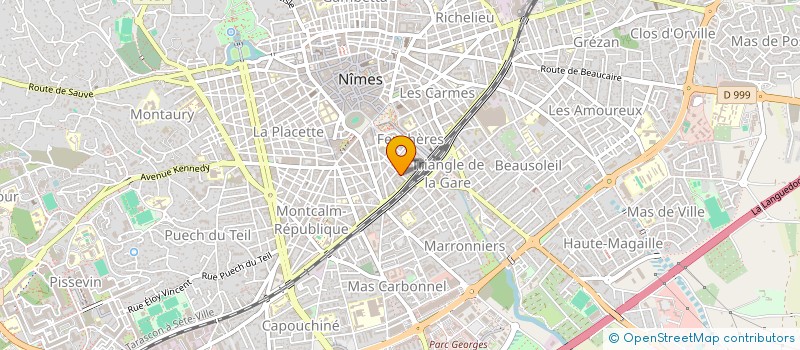 localisation de l'entreprise SCDF BOISSON MICHEL CRUDO JEAN PIERRE  NIMES