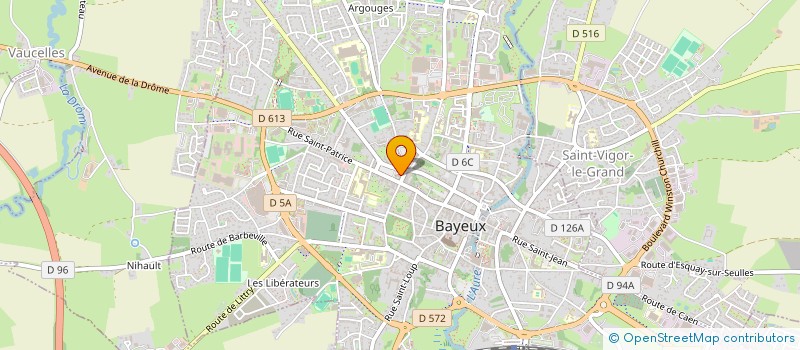 localisation de l'entreprise SCDF BONAFONS FOURMOND-SURBLED à BAYEUX