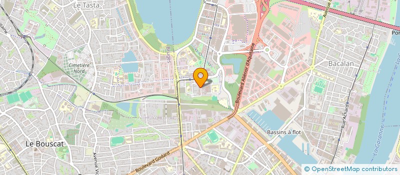 localisation de l'entreprise SCDF BONNIN-THESTA GUIGUEN à BORDEAUX