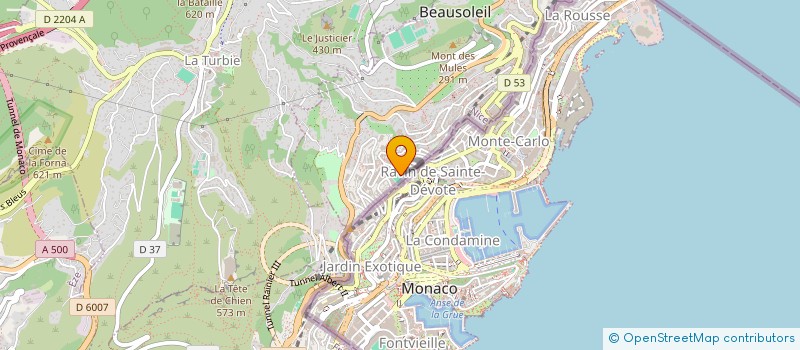 localisation de l'entreprise SCDF BORFIGA-LAUNAY à BEAUSOLEIL