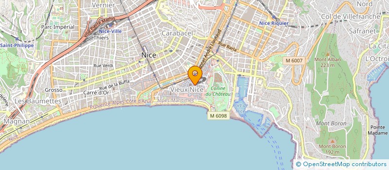 localisation de l'entreprise SCDF BOSIO GENTIL à NICE